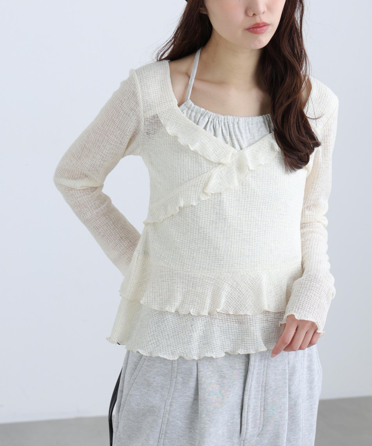 162cm 着用サイズ:FR