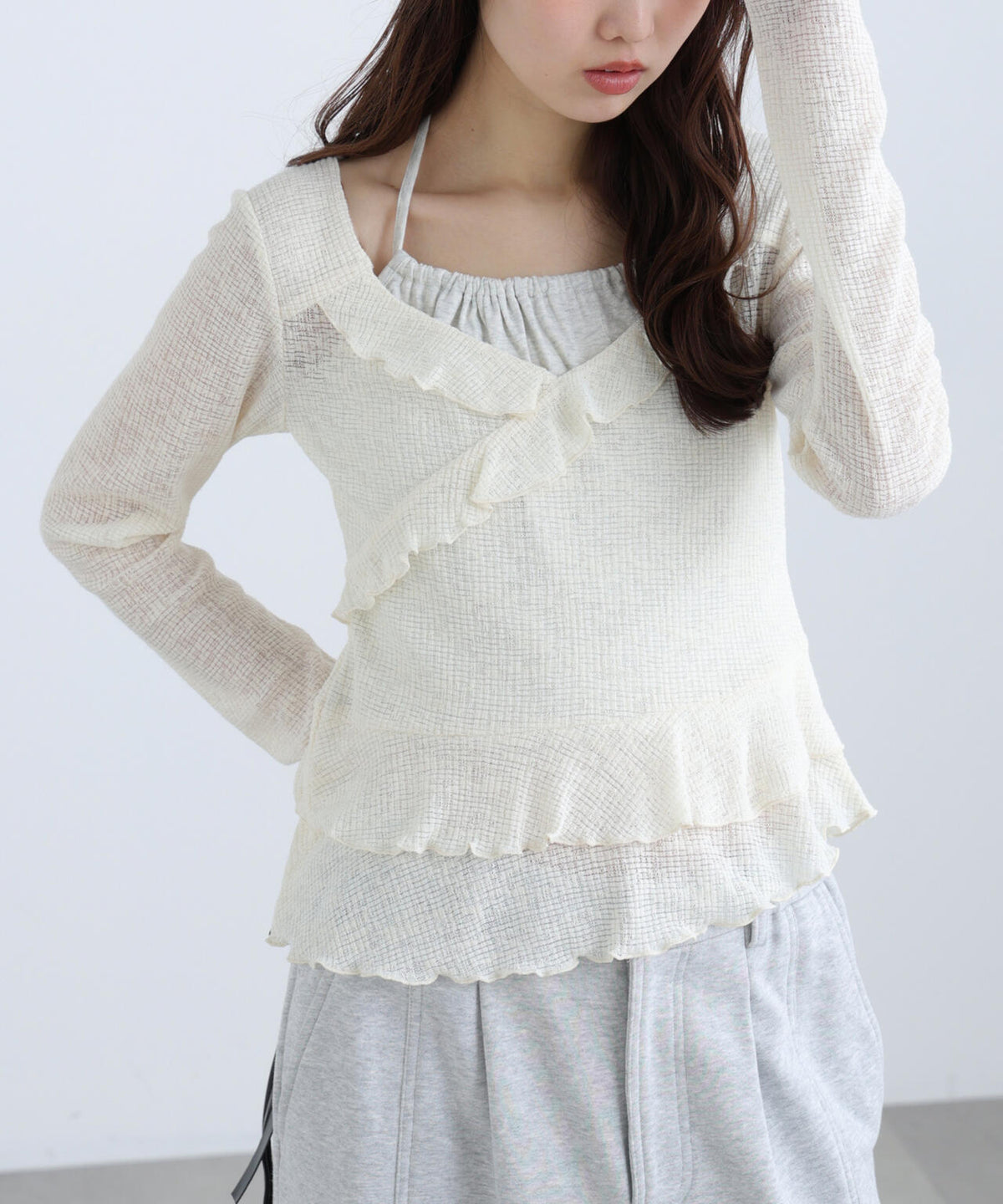 162cm 着用サイズ:FR