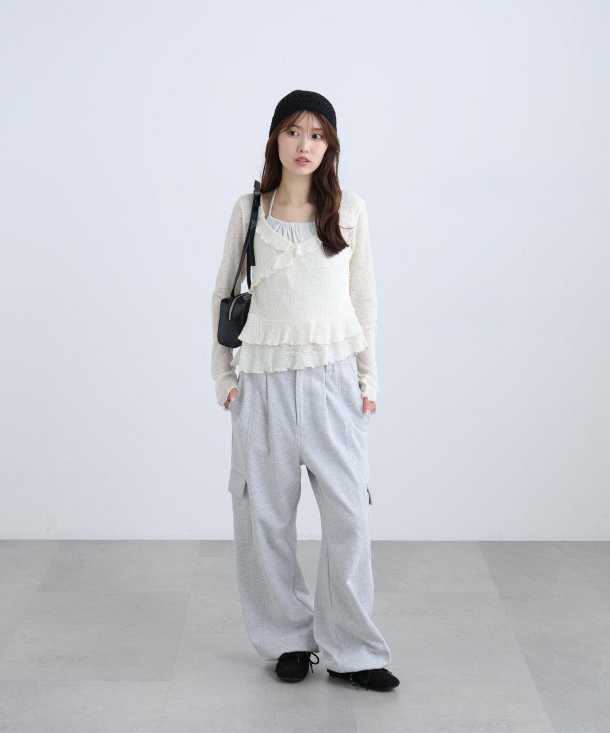 162cm 着用サイズ:FR