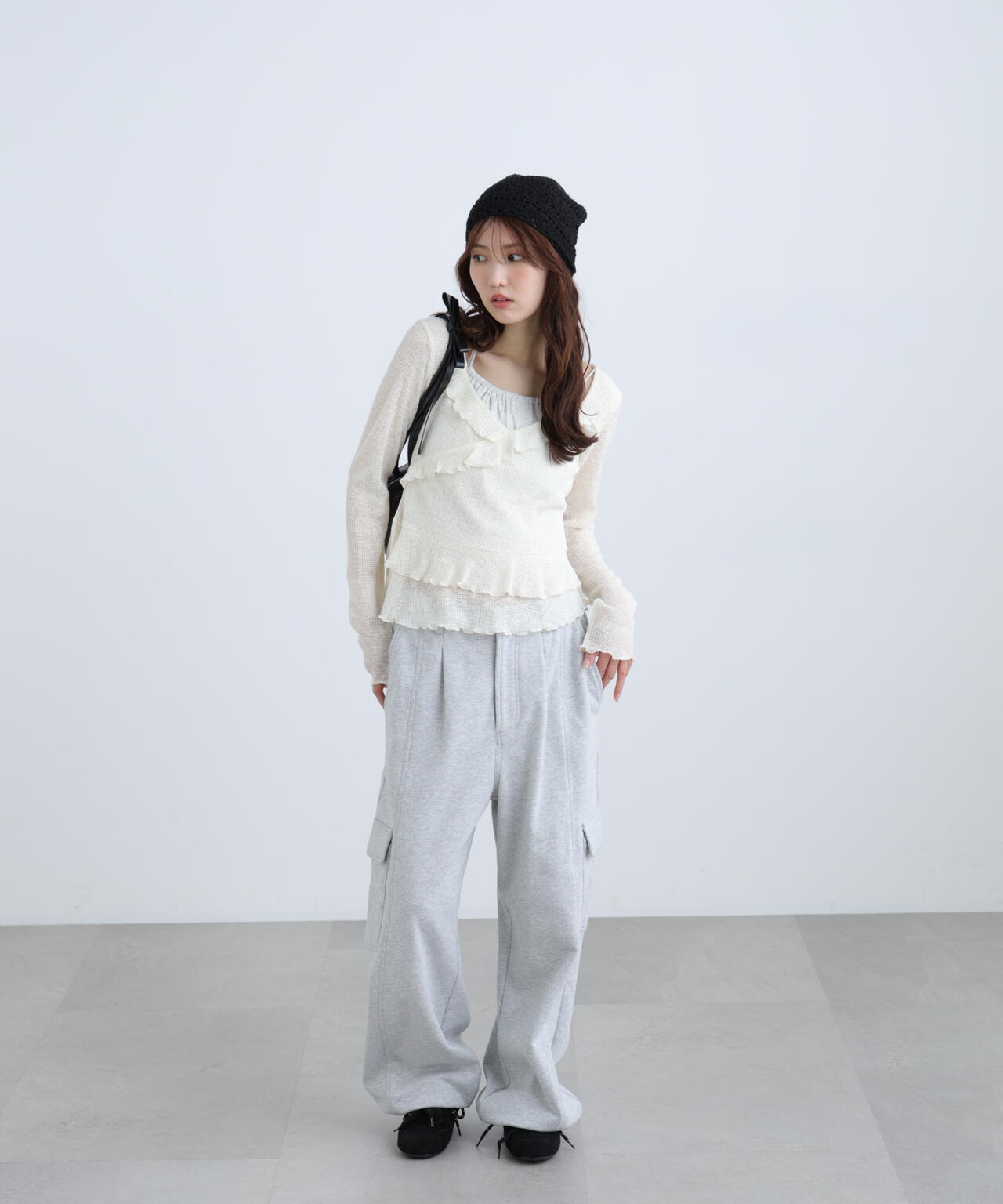 162cm 着用サイズ:FR