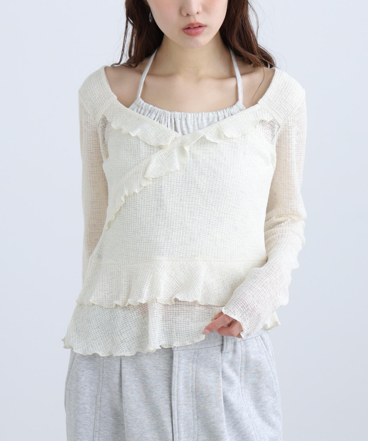 162cm 着用サイズ:FR