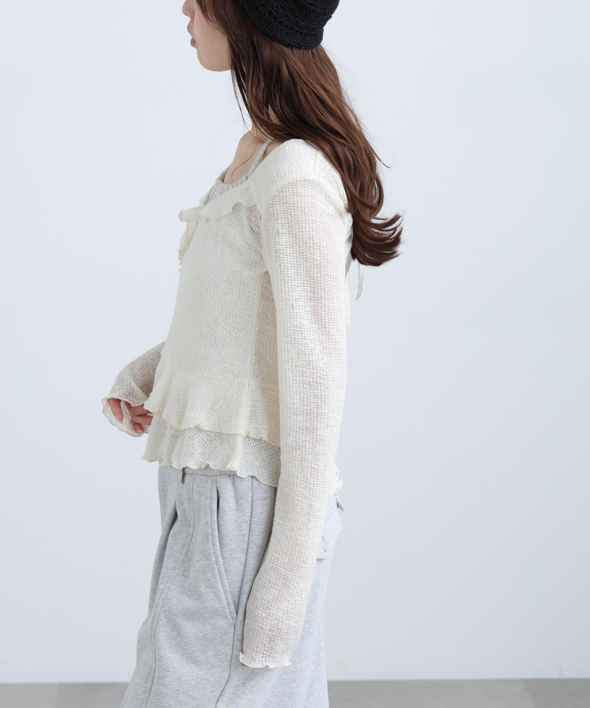 162cm 着用サイズ:FR