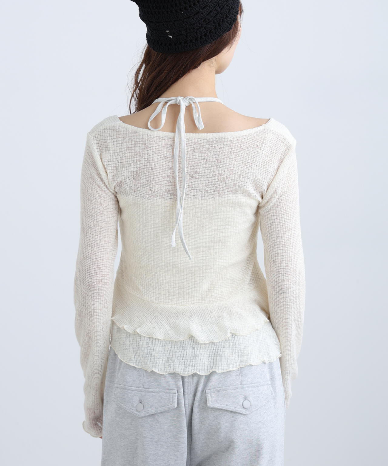 162cm 着用サイズ:FR