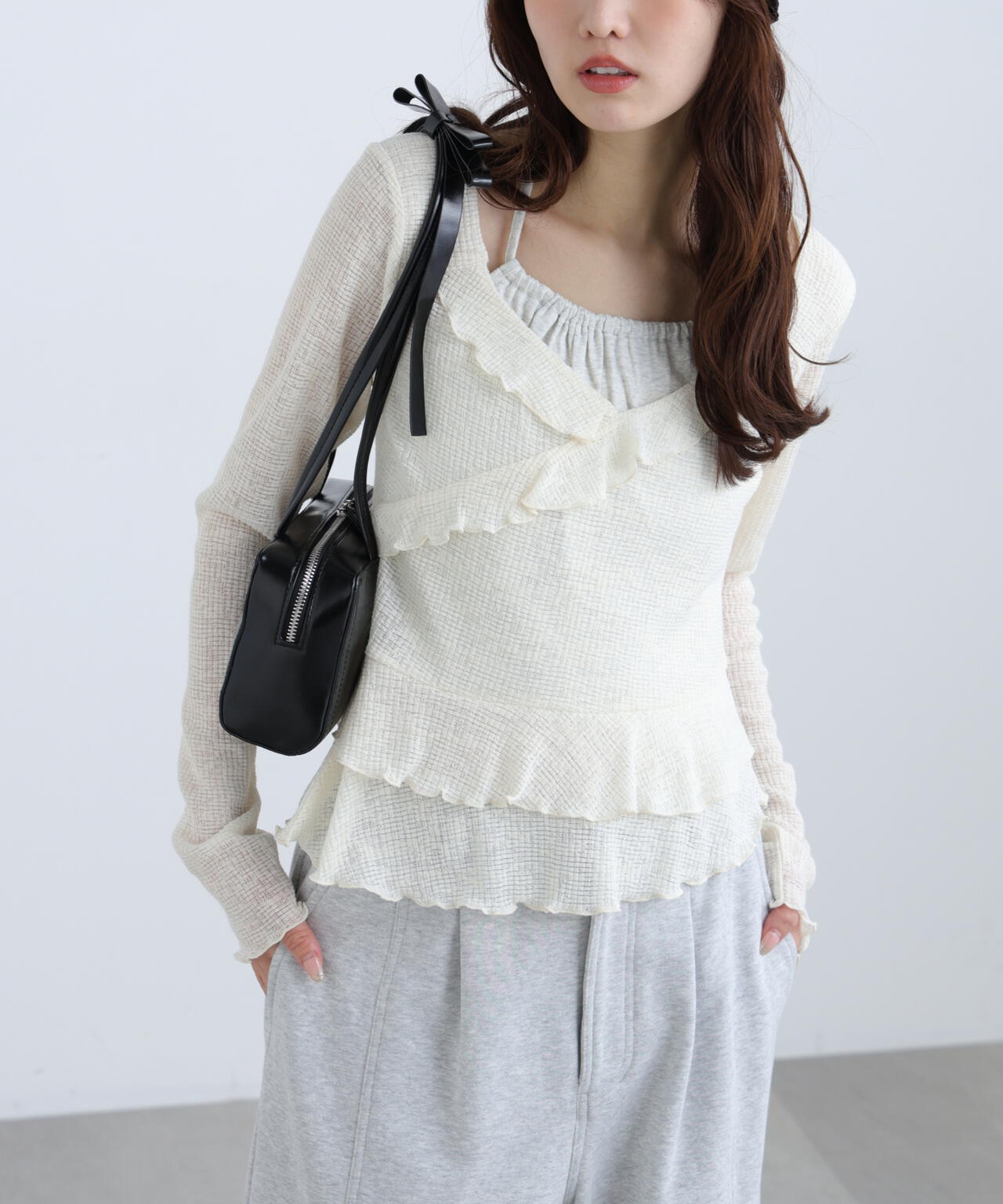162cm 着用サイズ:FR