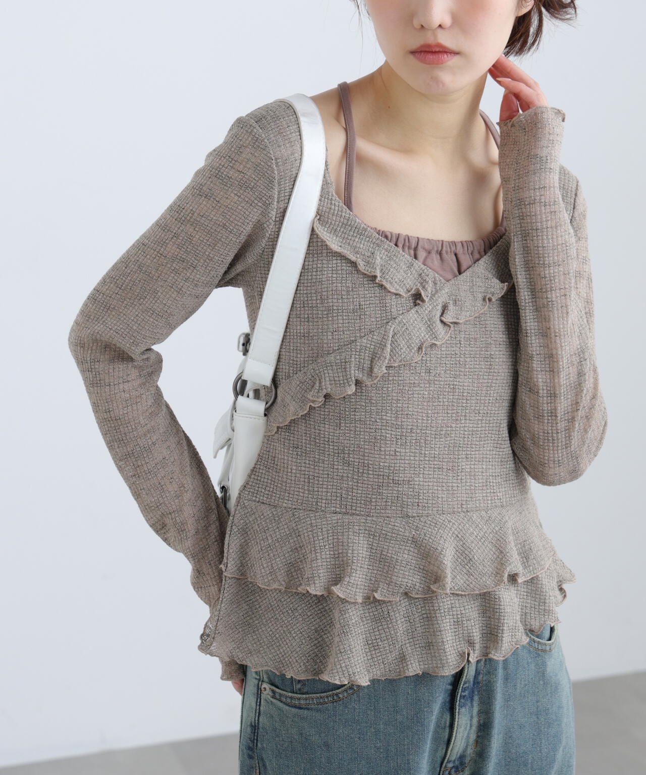 162cm 着用サイズ:FR