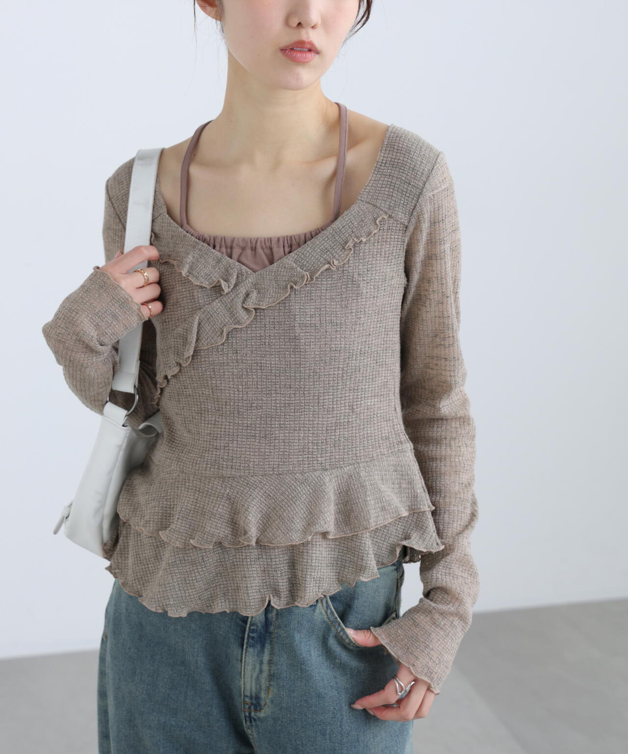 162cm 着用サイズ:FR