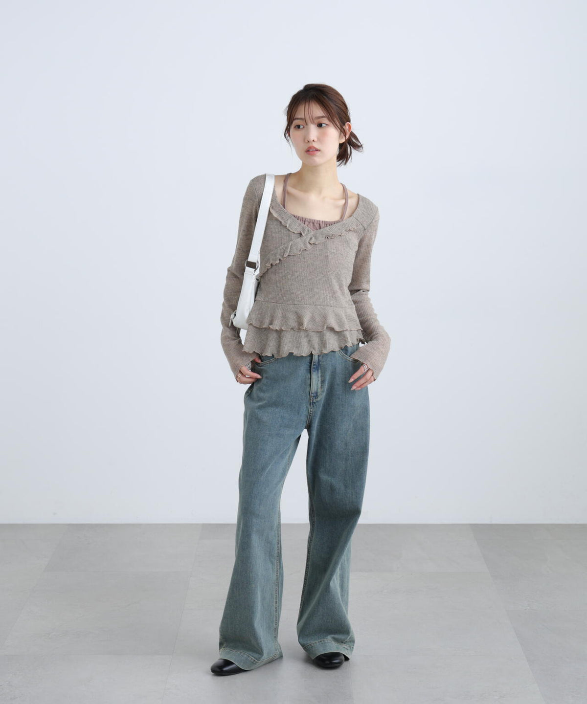 162cm 着用サイズ:FR