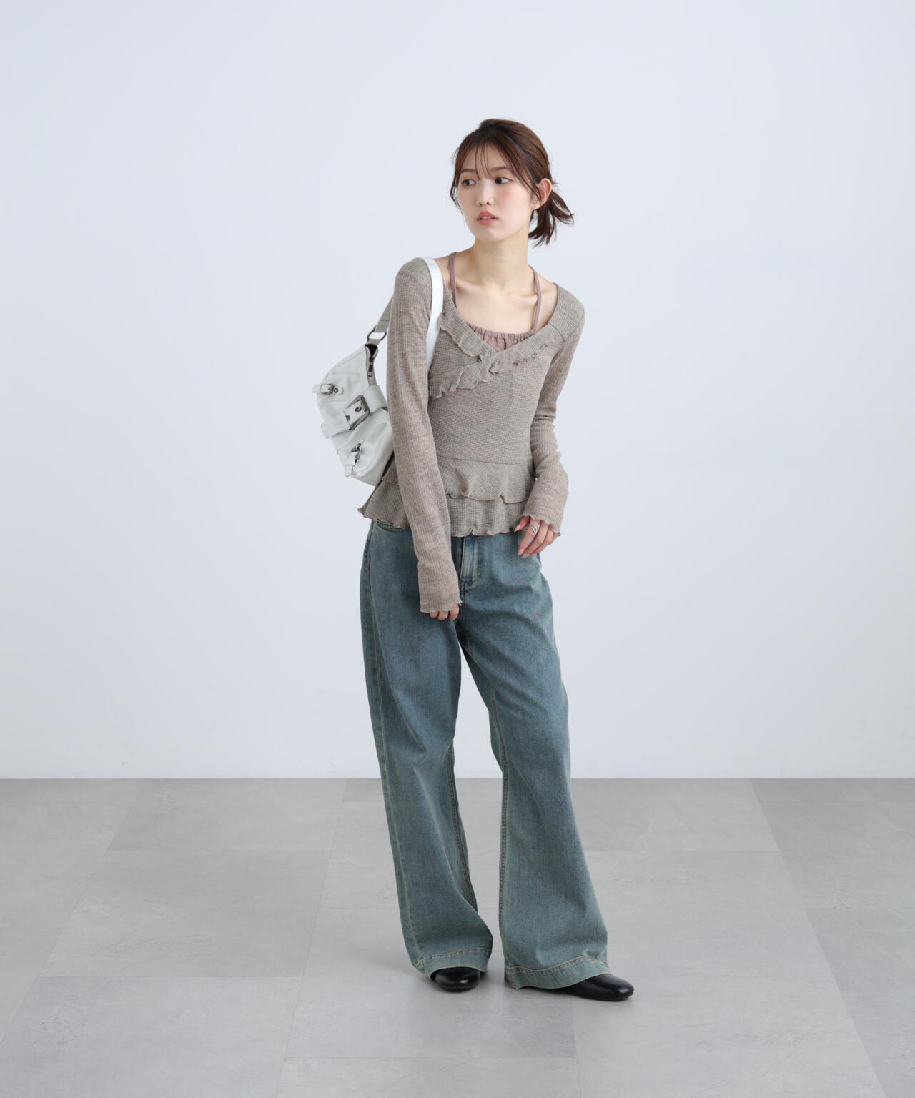 162cm 着用サイズ:FR