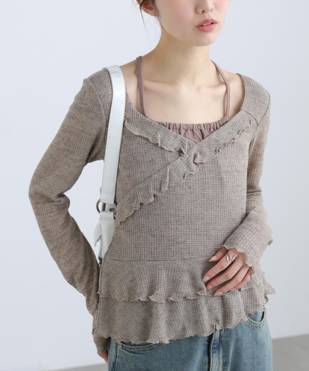 162cm 着用サイズ:FR