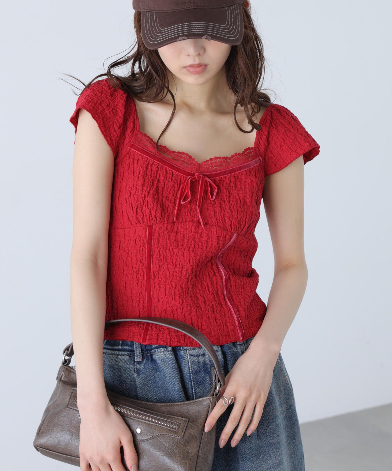 162cm 着用サイズ:FR