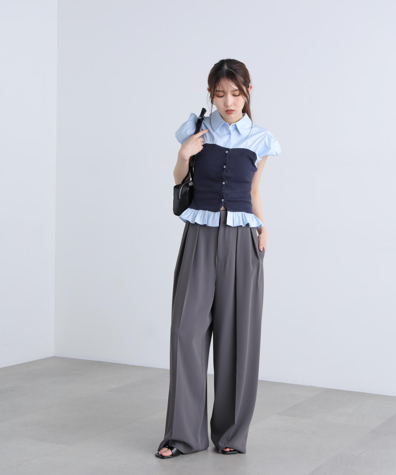 162cm 着用サイズ:FR