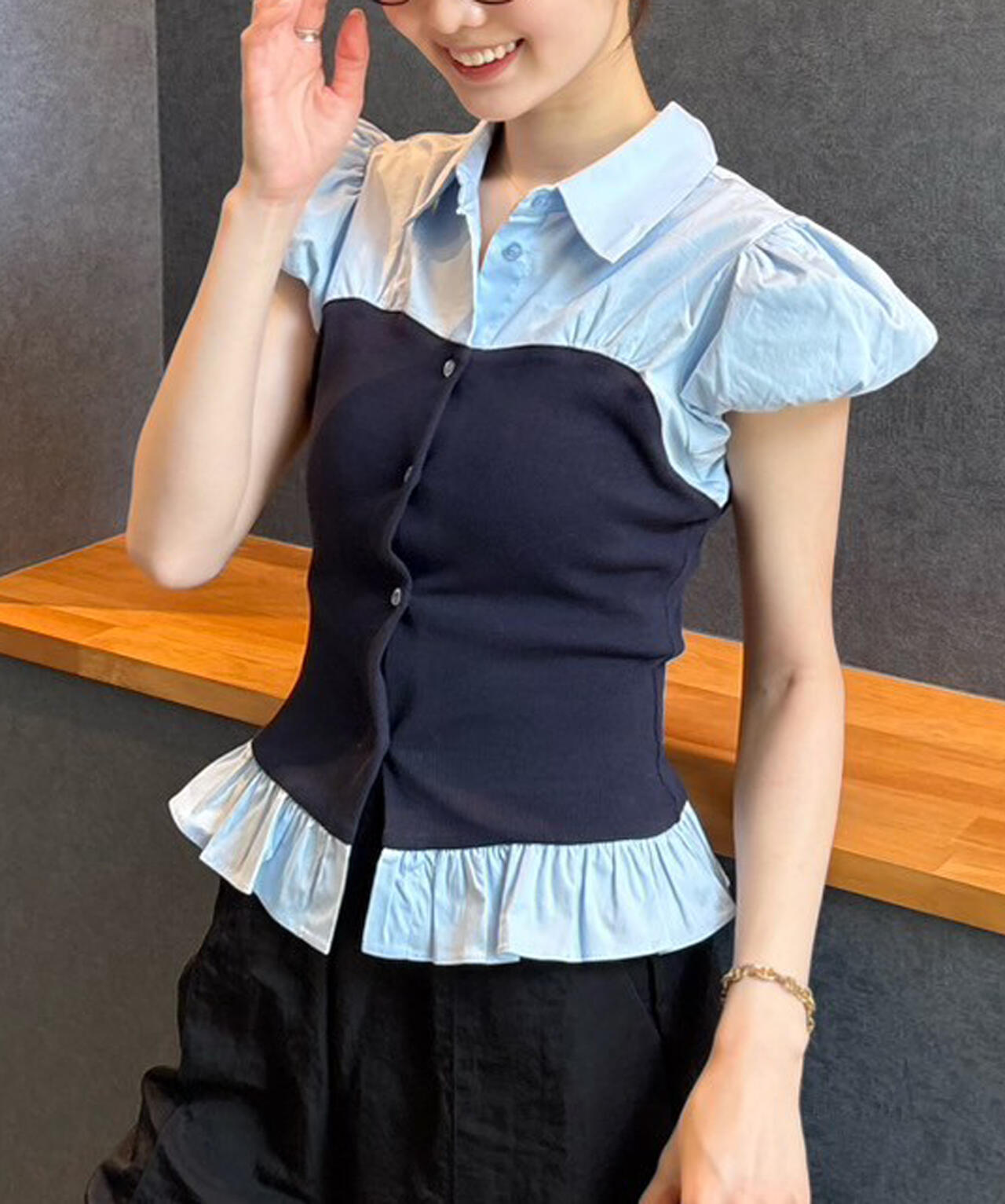 162cm 着用サイズ:FR