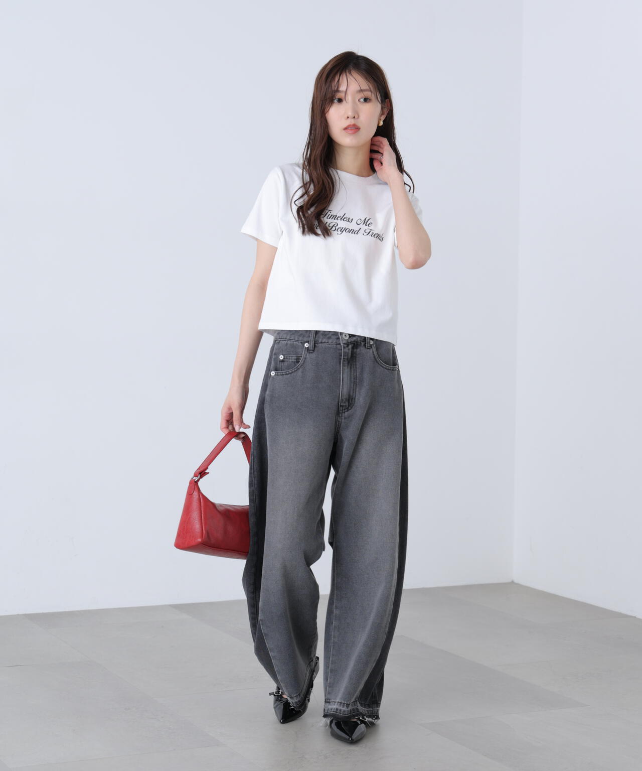 162cm 着用サイズ:FR