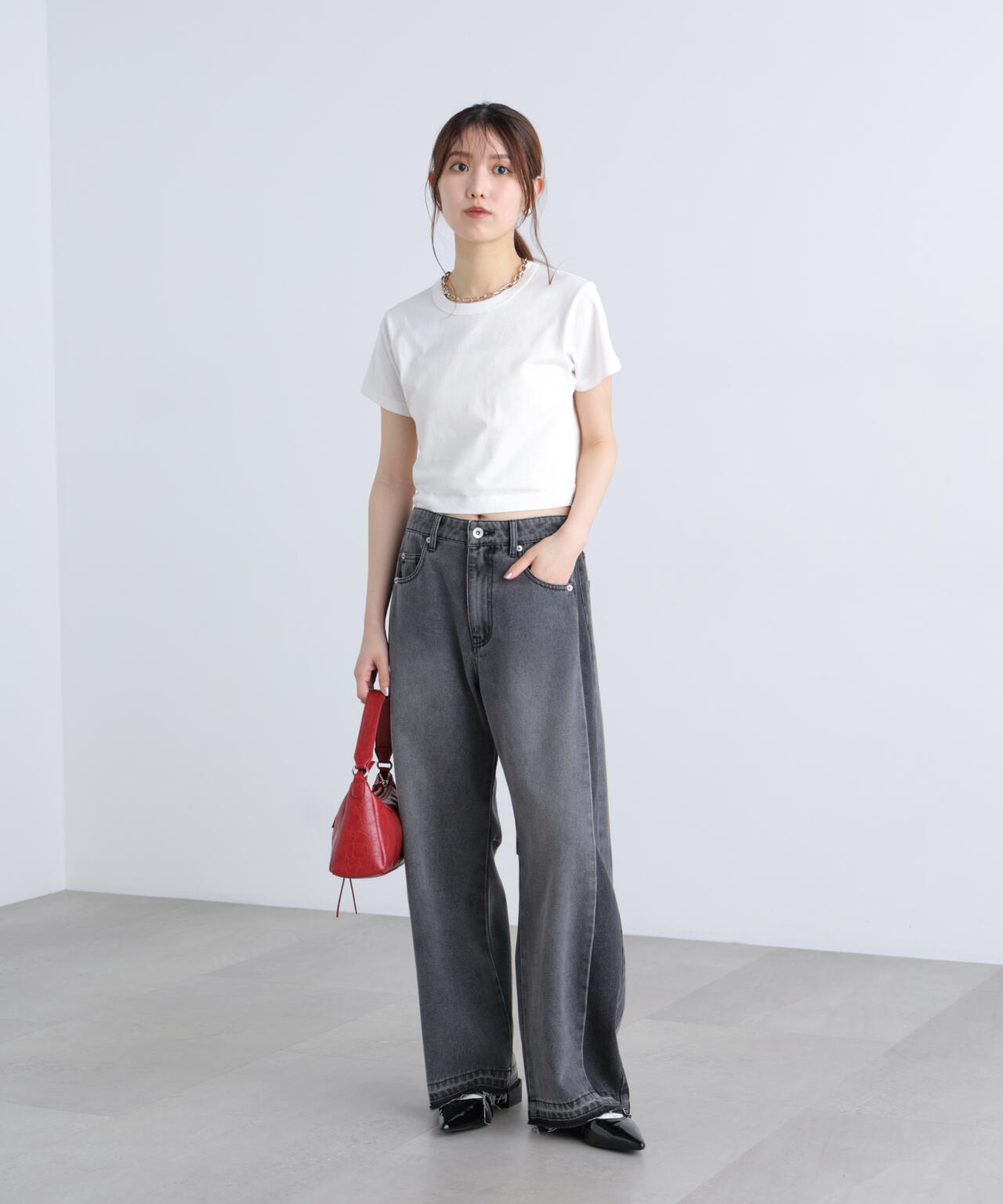 162cm 着用サイズ:FR