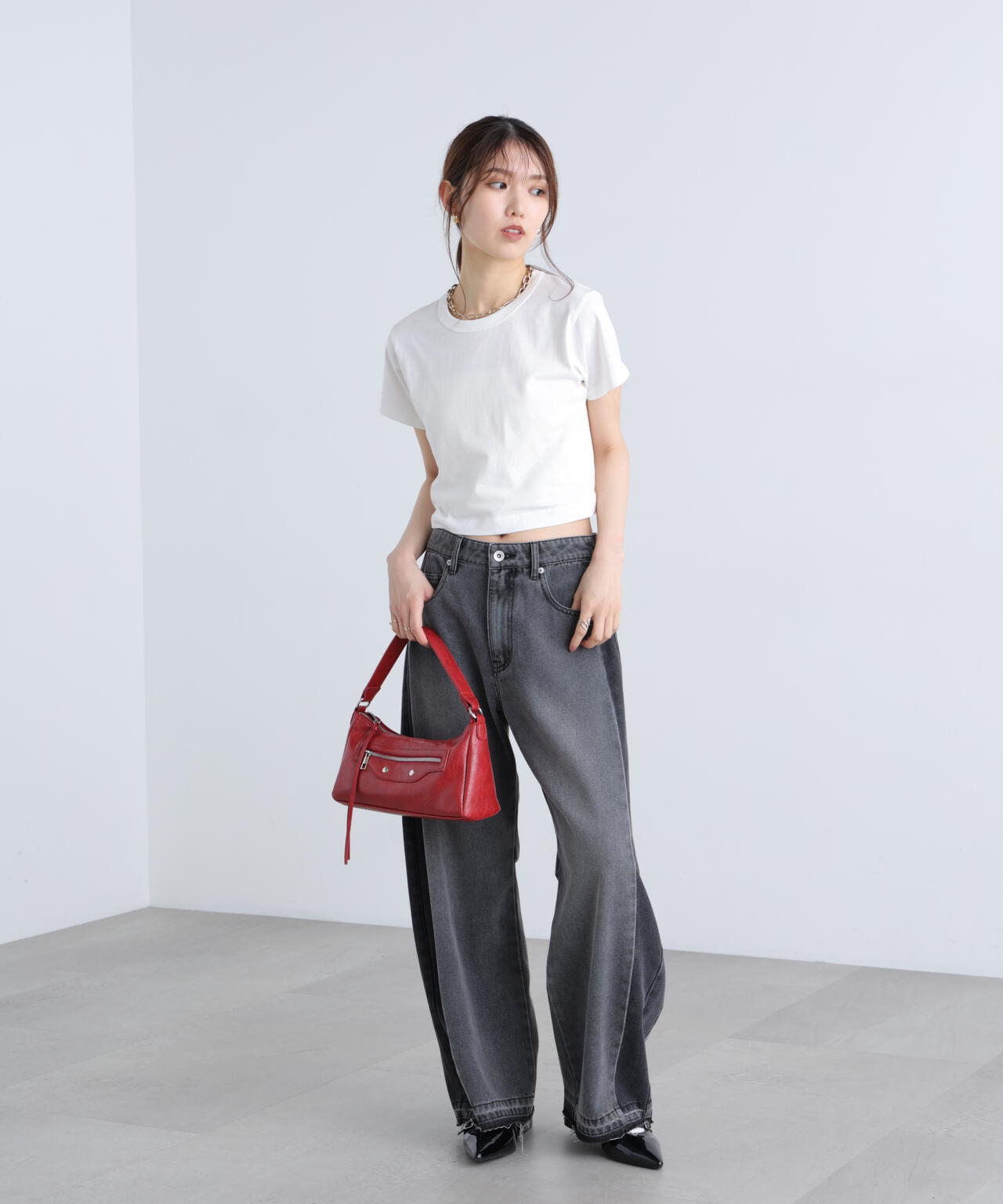 162cm 着用サイズ:FR