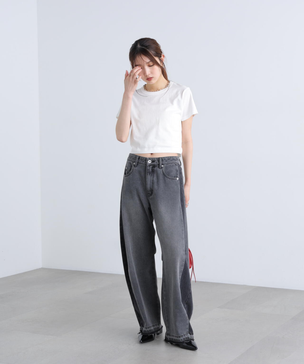 162cm 着用サイズ:FR