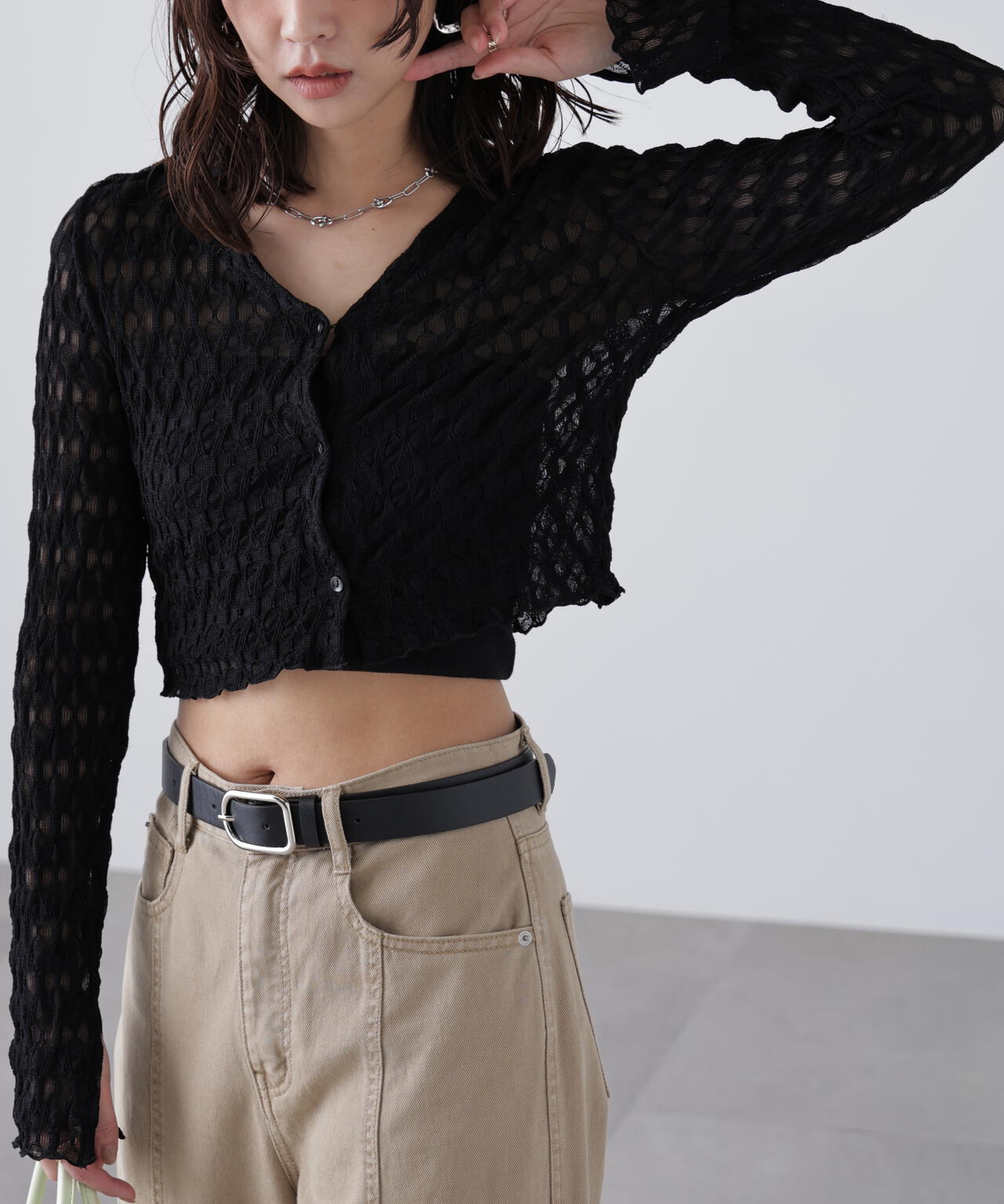 164cm 着用サイズ:FR