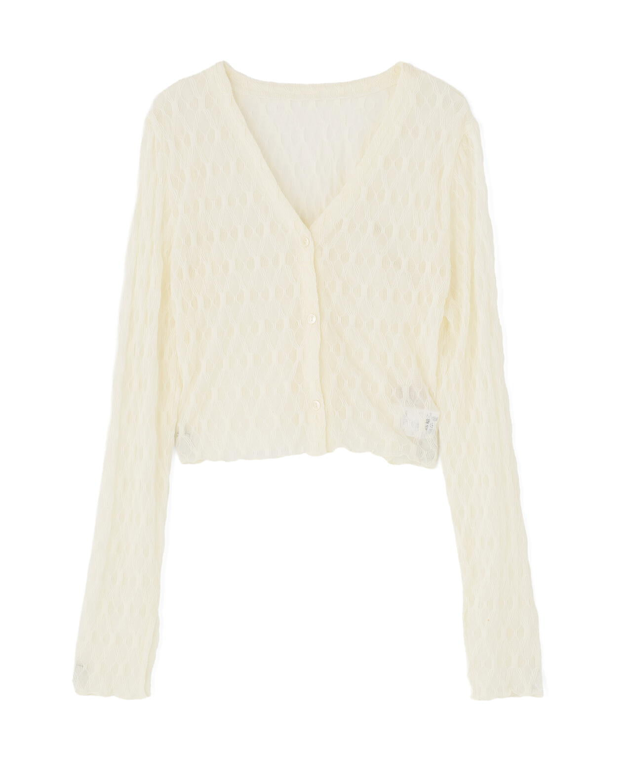 シアーチュールカーディガン