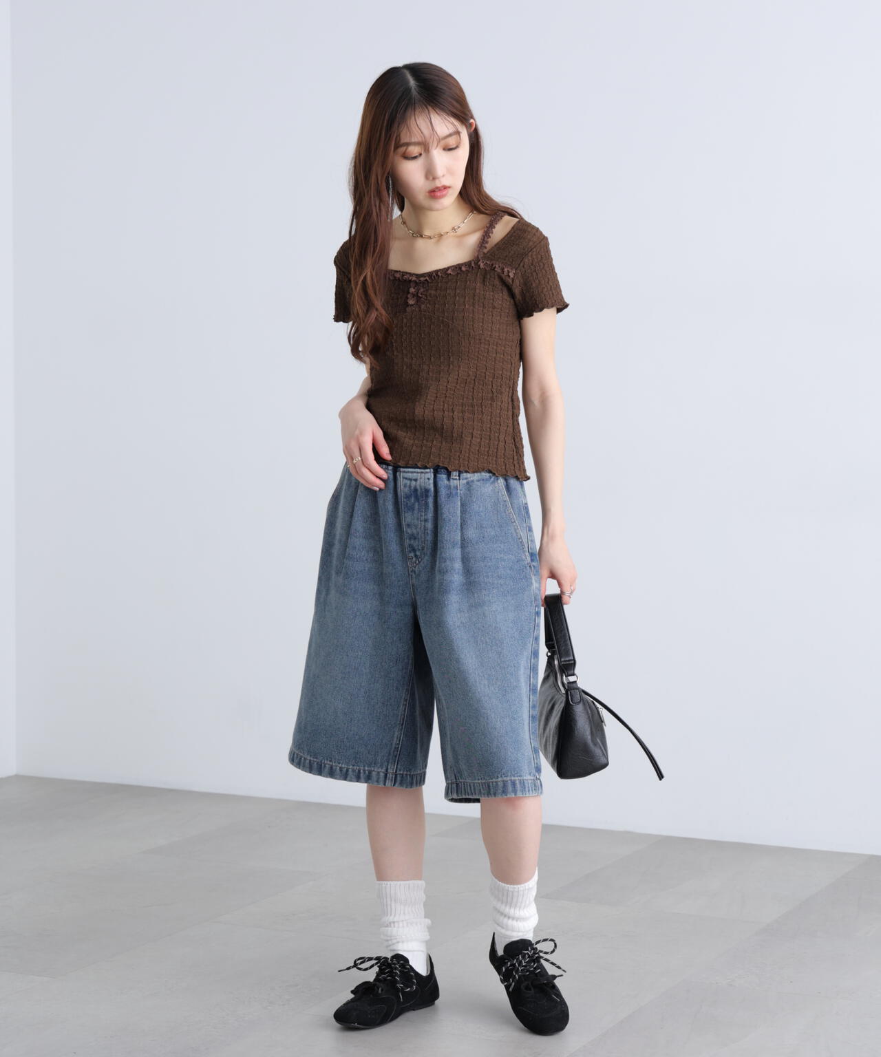 162cm 着用サイズ:FR