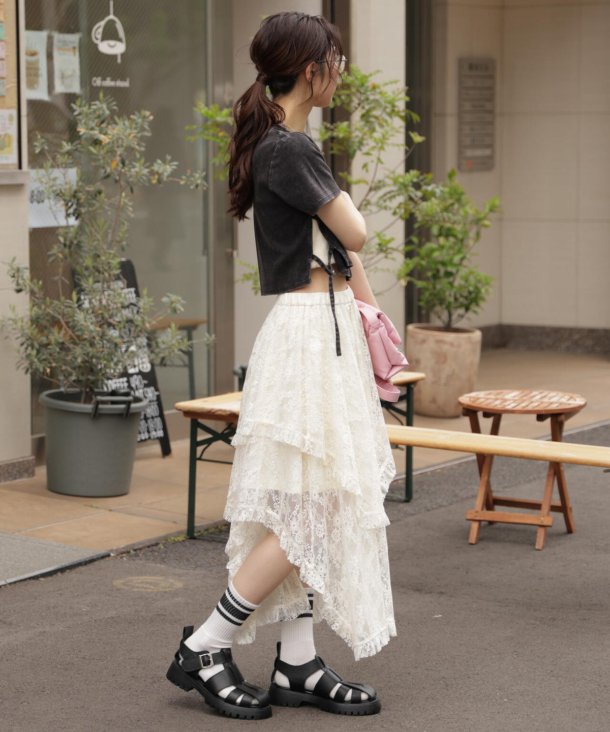 162cm 着用サイズ:FR