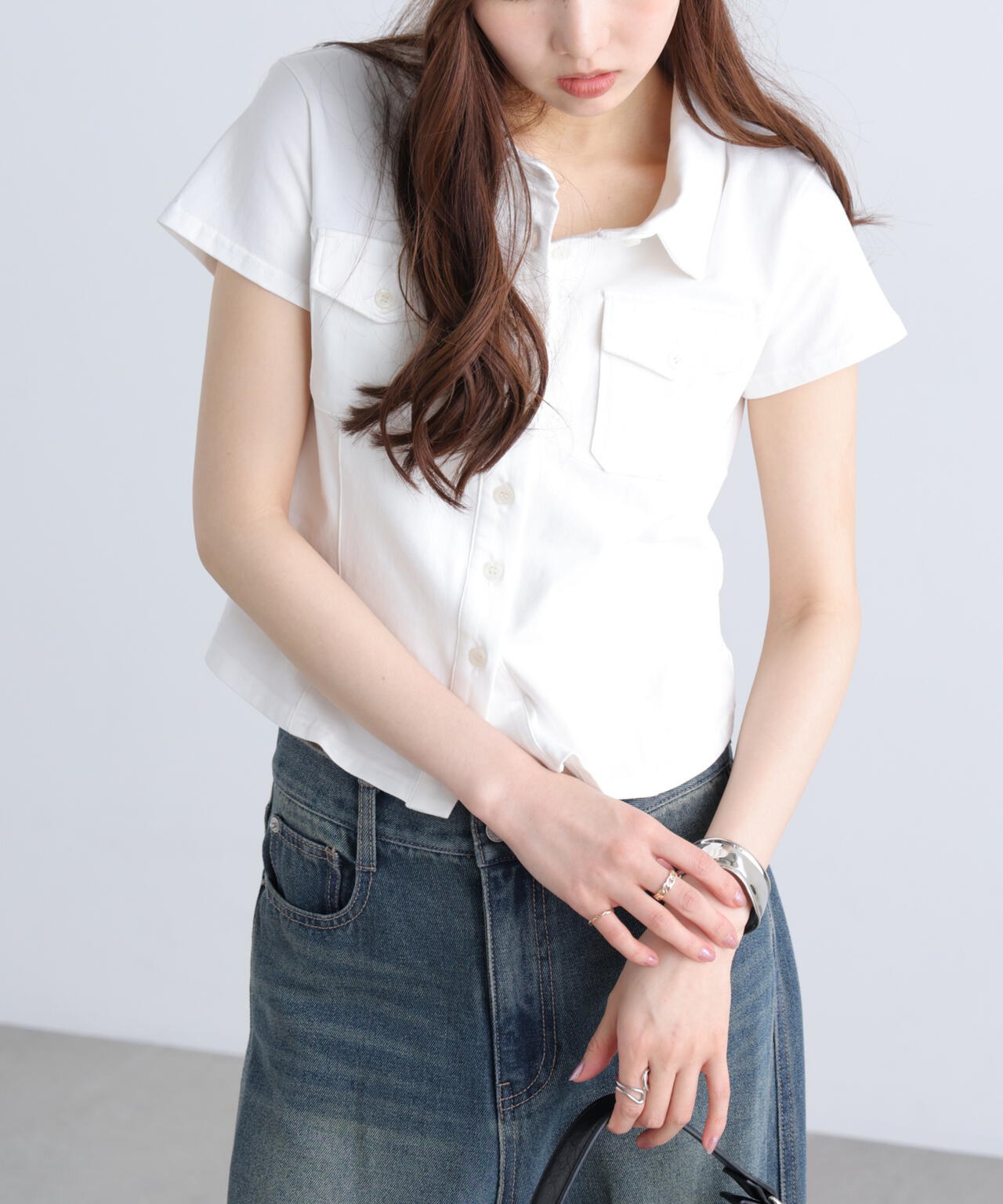 162cm 着用サイズ:FR