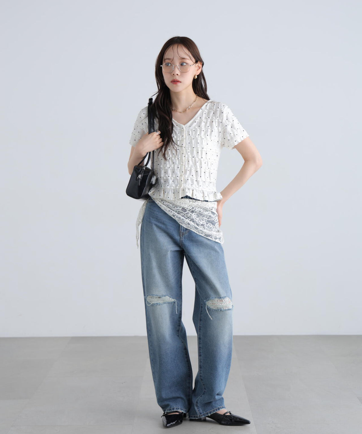 164cm 着用サイズ:FR