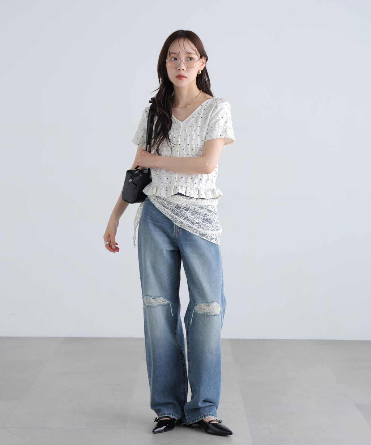 164cm 着用サイズ:FR