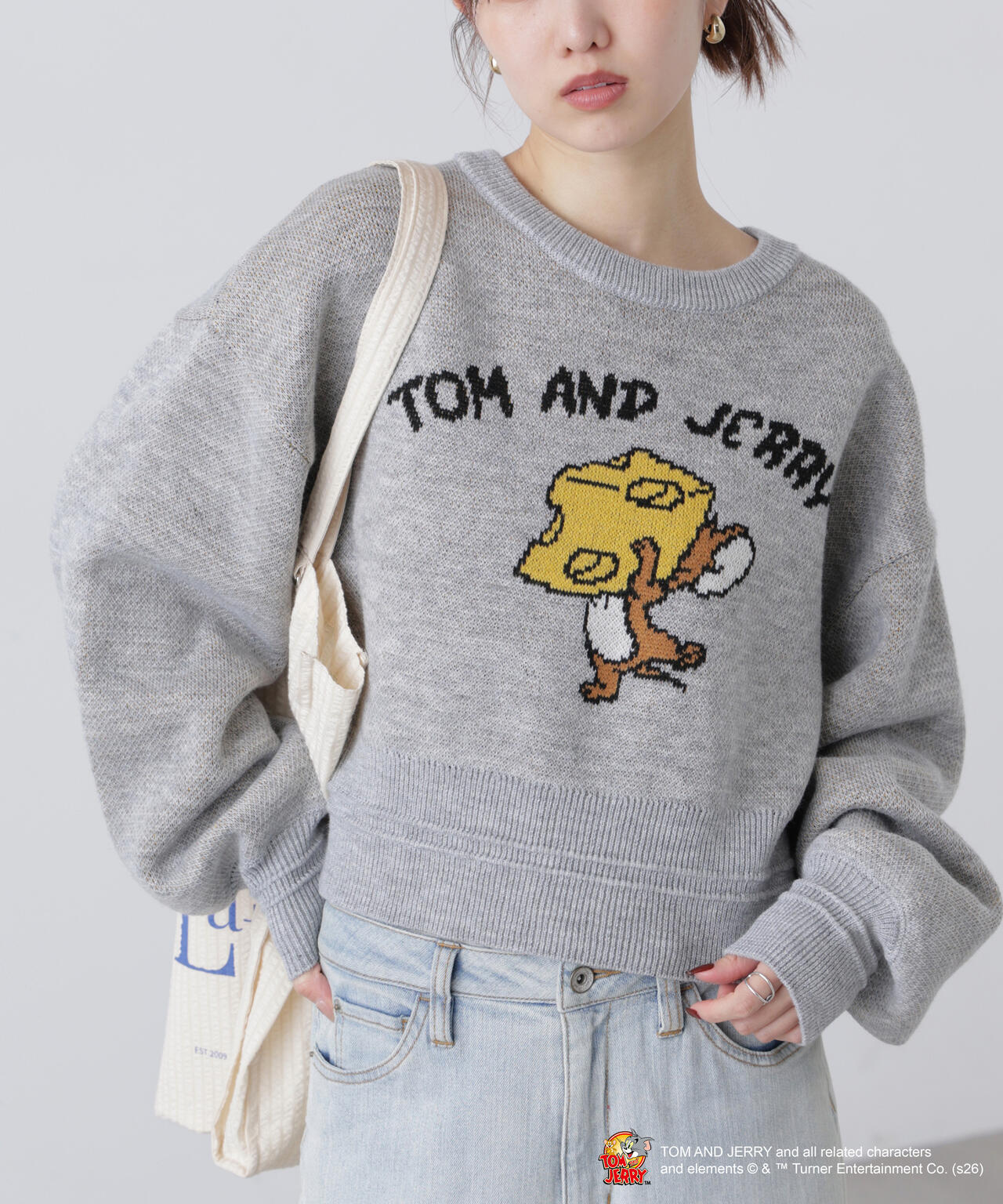 【Tom And Jerry コラボ】ニット