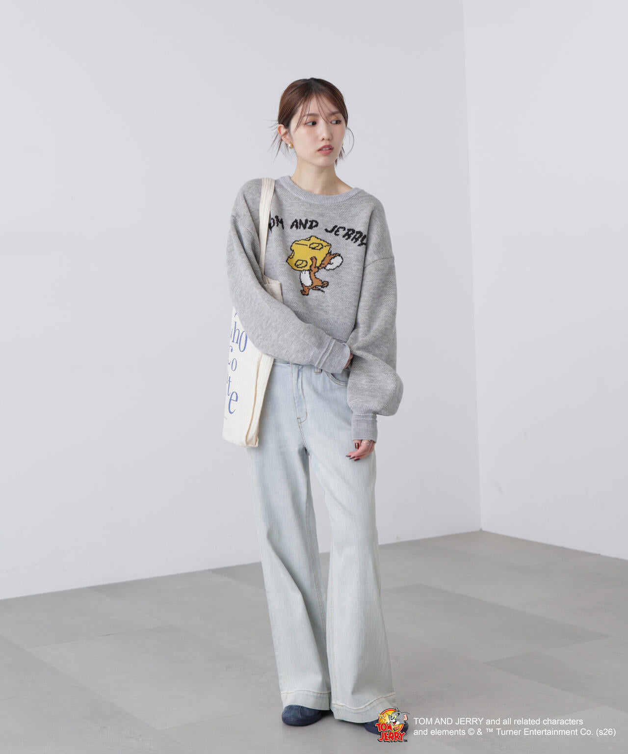 【Tom And Jerry コラボ】ニット