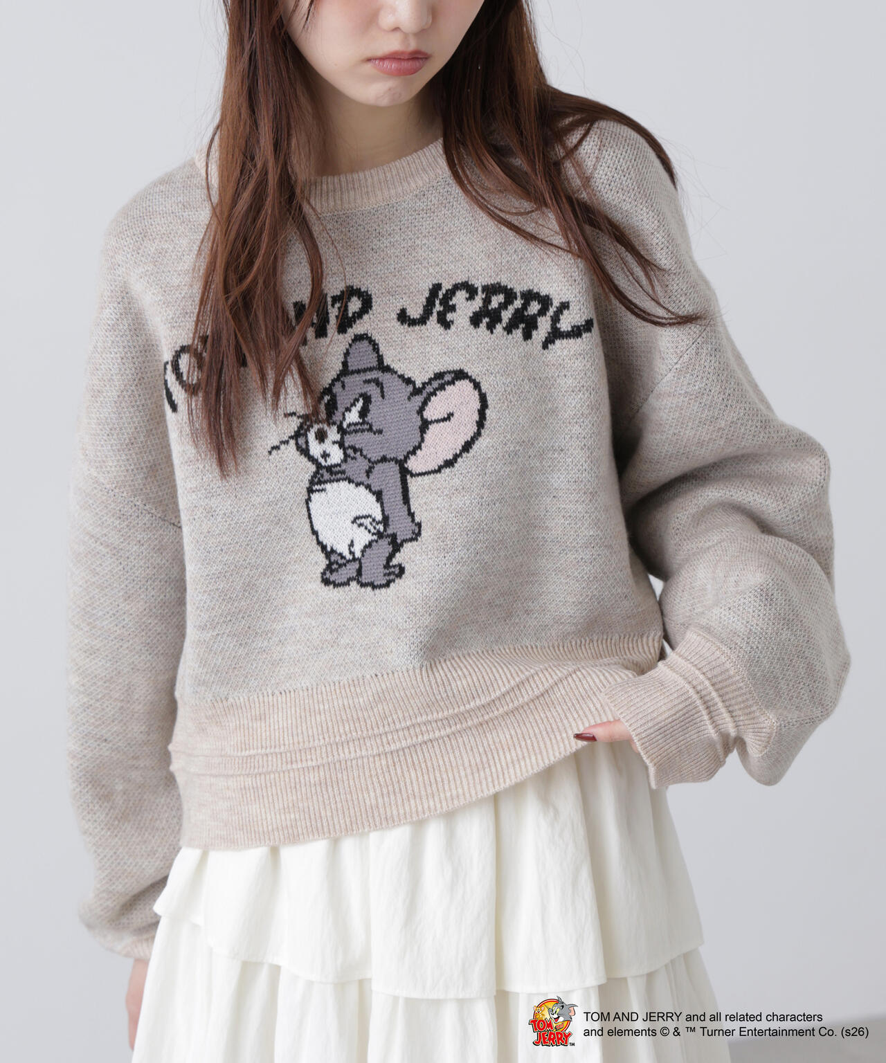 【Tom And Jerry コラボ】ニット