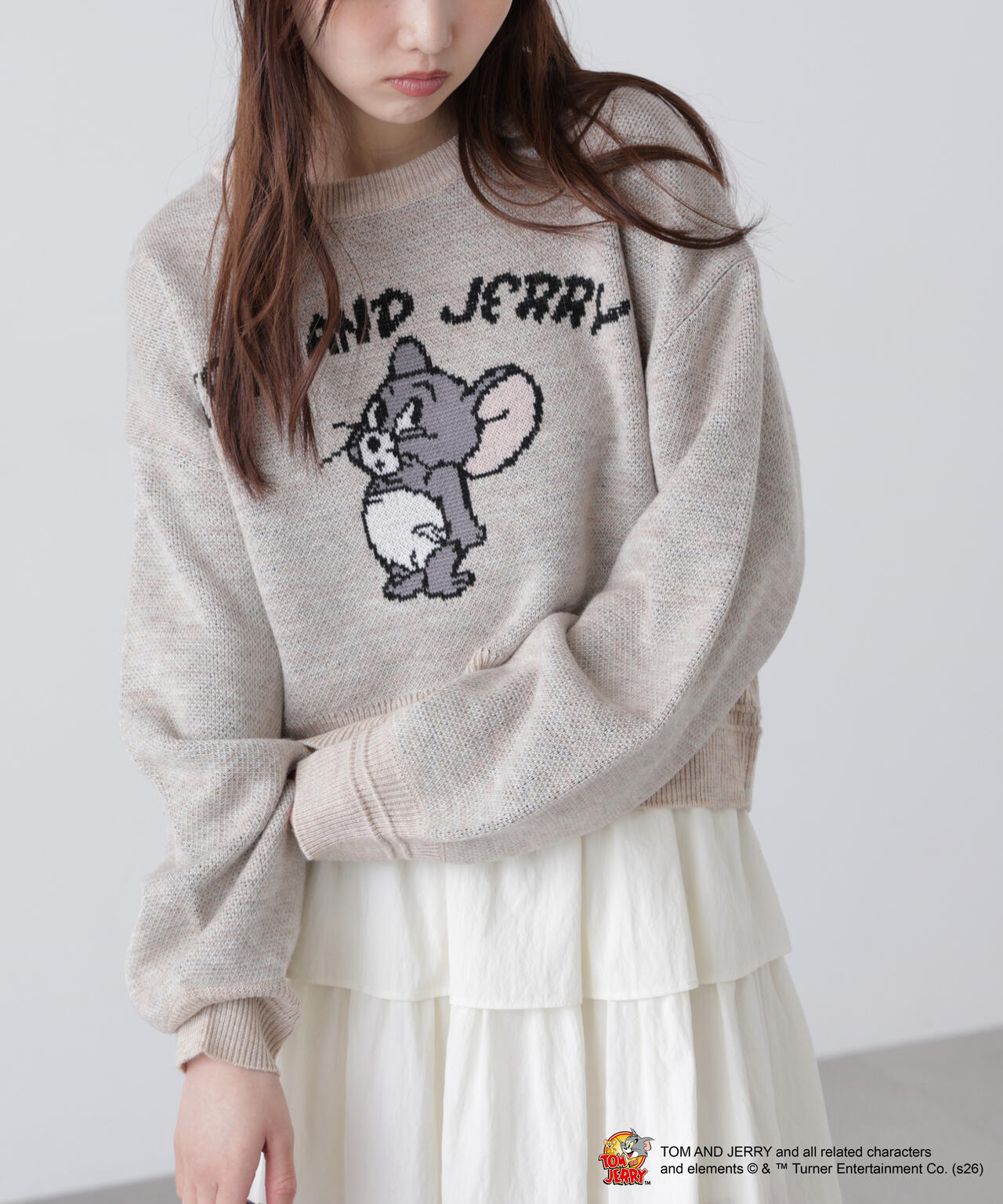 【Tom And Jerry コラボ】ニット