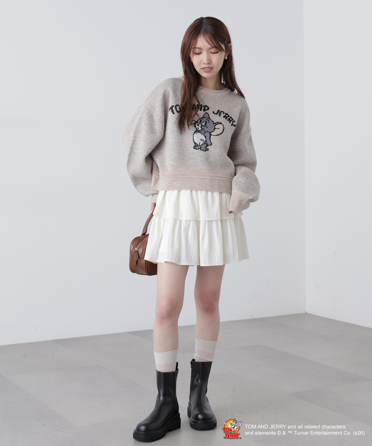 【Tom And Jerry コラボ】ニット