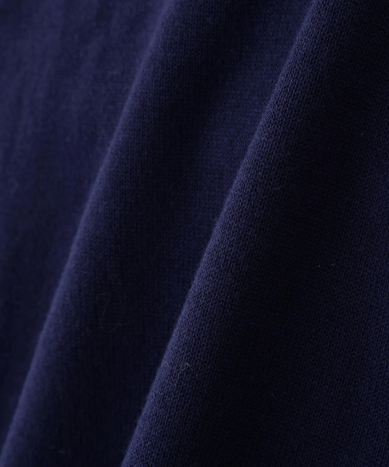 【WEB限定】衿付きレイヤード風ポロニット