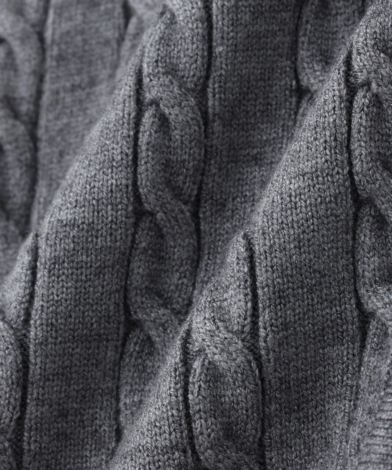 シャツレイヤードゴールドボタンニット