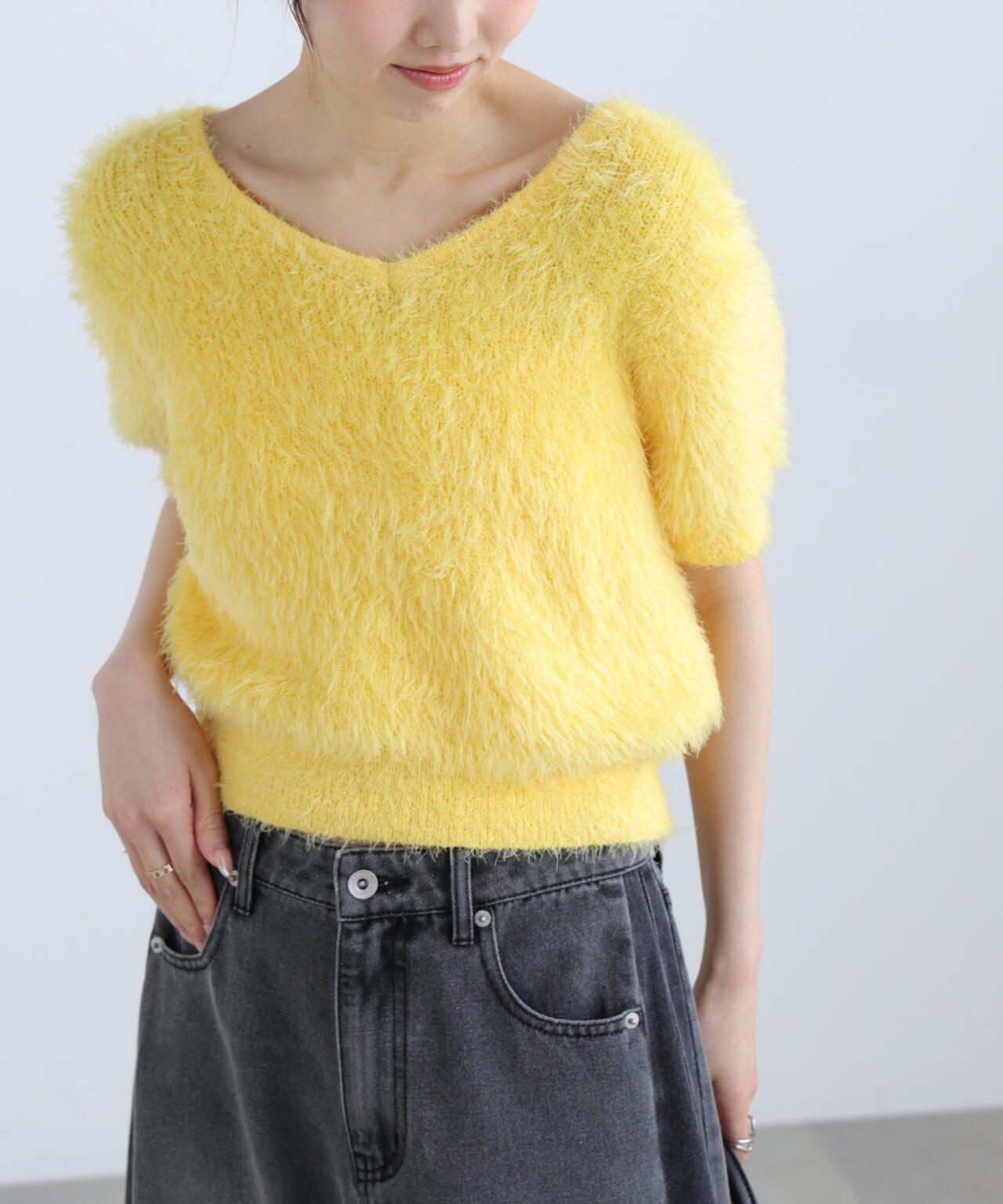 162cm 着用サイズ:FR
