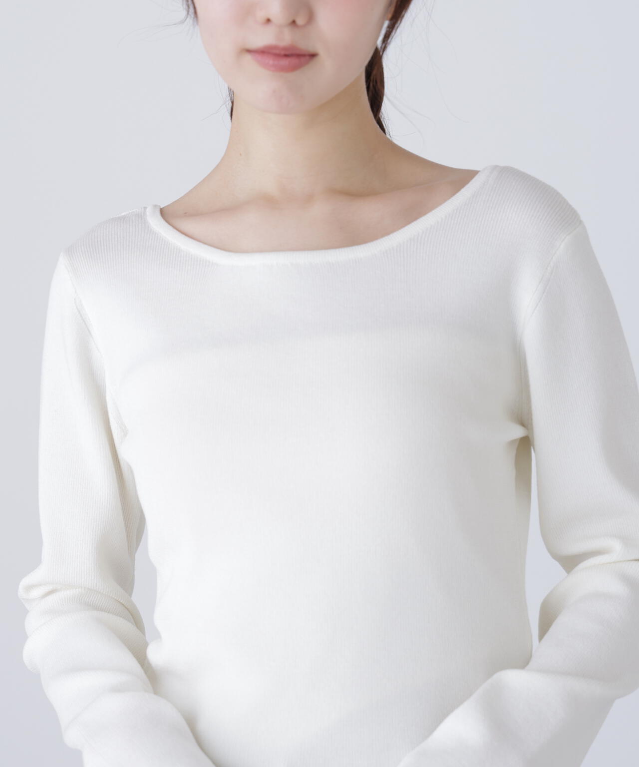 【MFM】バックオープンニット