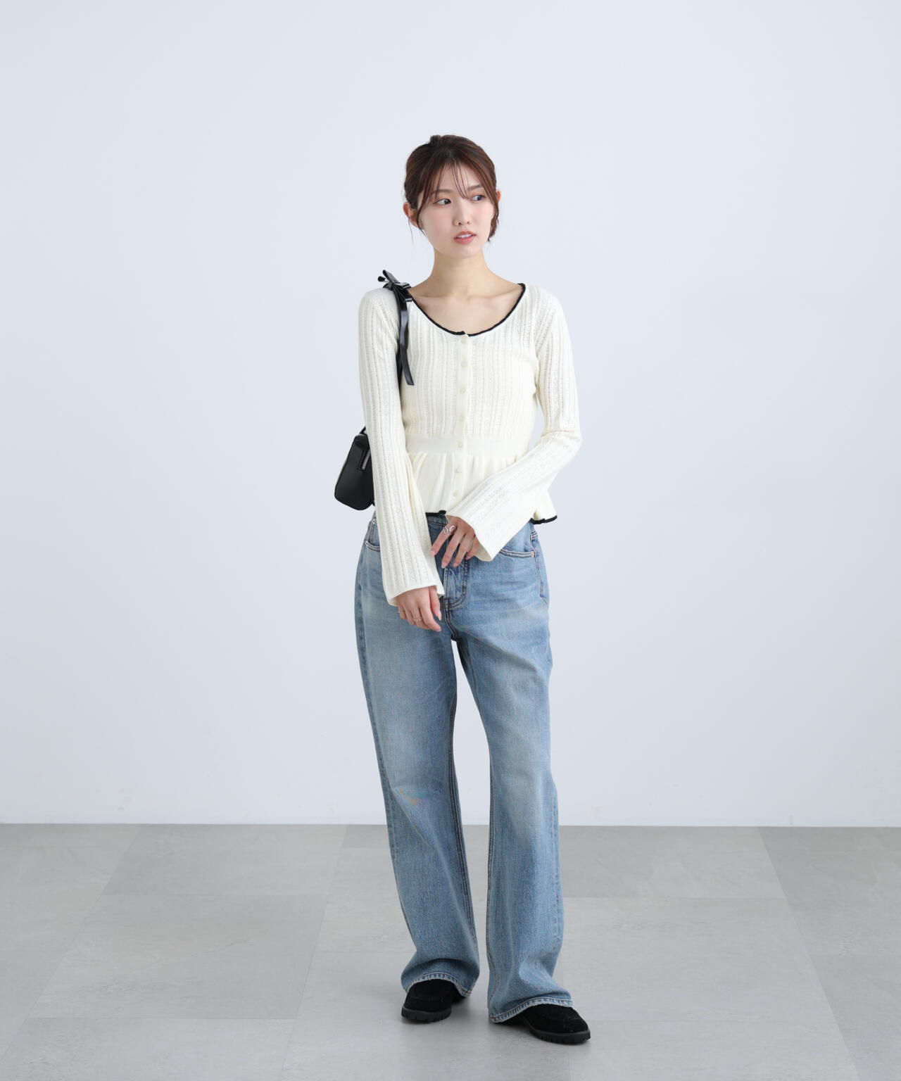 162cm 着用サイズ:FR