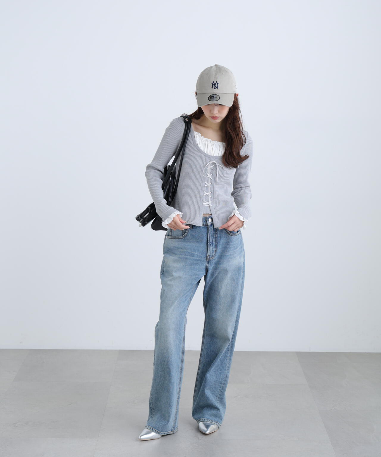 162cm 着用サイズ:FR