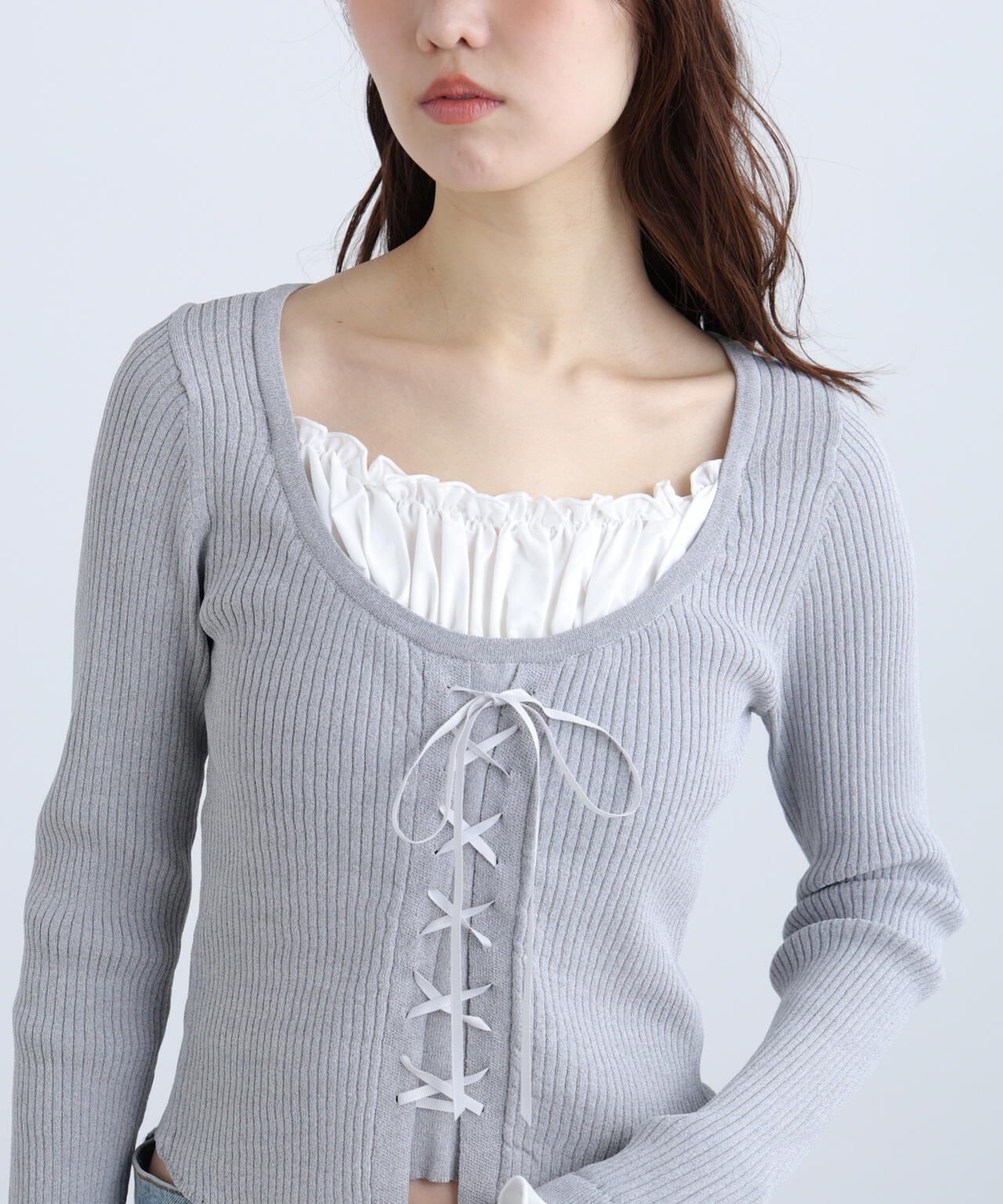 162cm 着用サイズ:FR