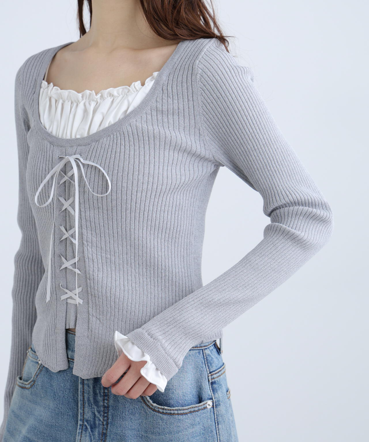 162cm 着用サイズ:FR
