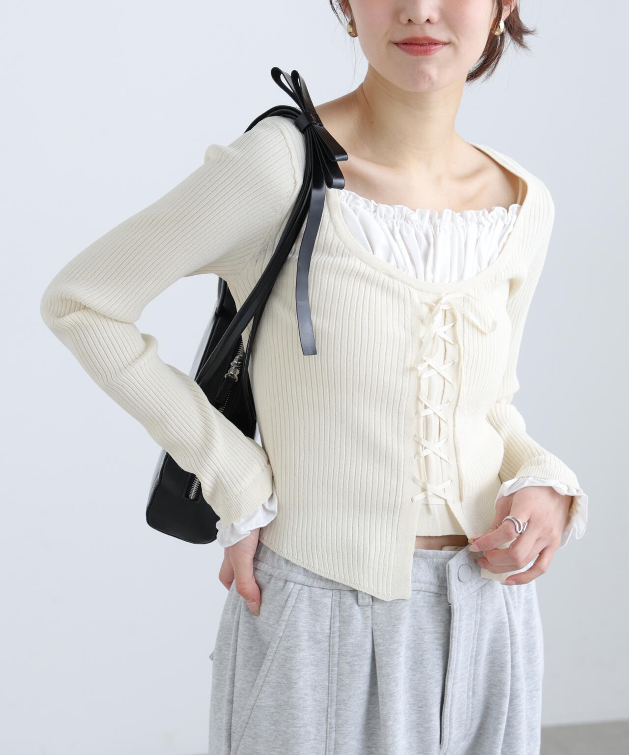 162cm 着用サイズ:FR
