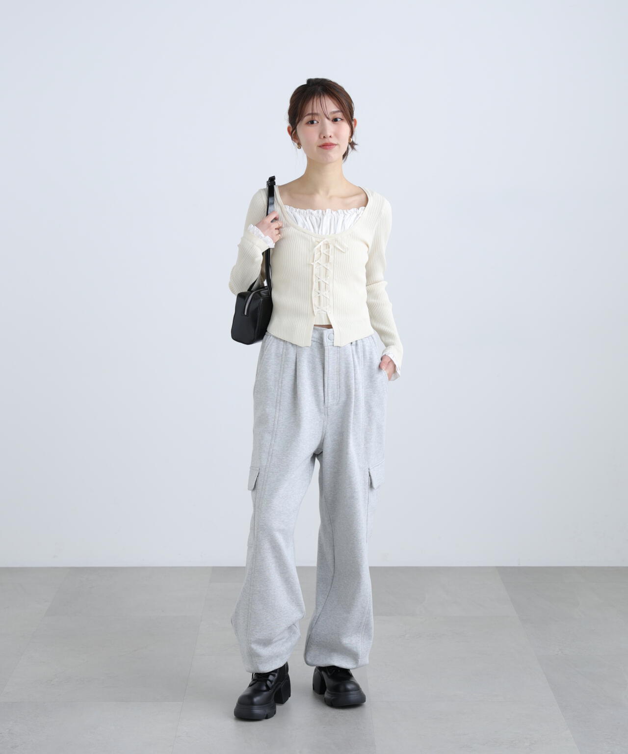 162cm 着用サイズ:FR