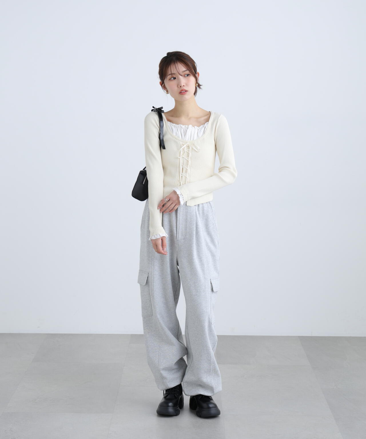 162cm 着用サイズ:FR