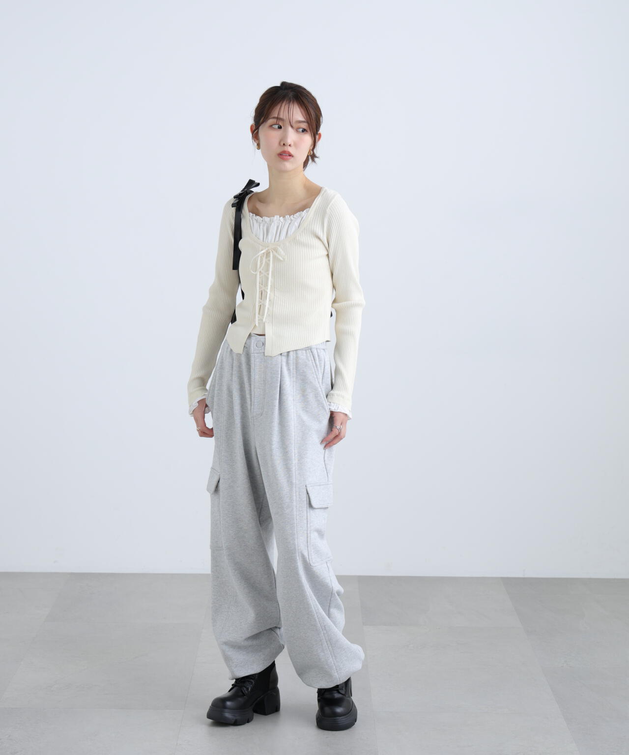 162cm 着用サイズ:FR