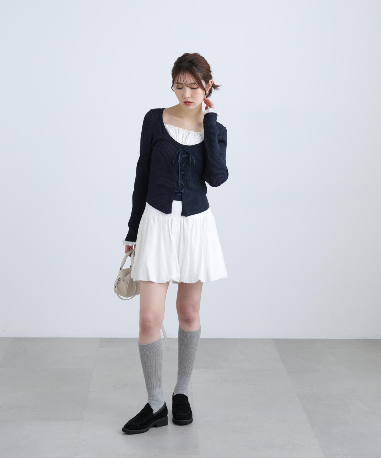 162cm 着用サイズ:FR