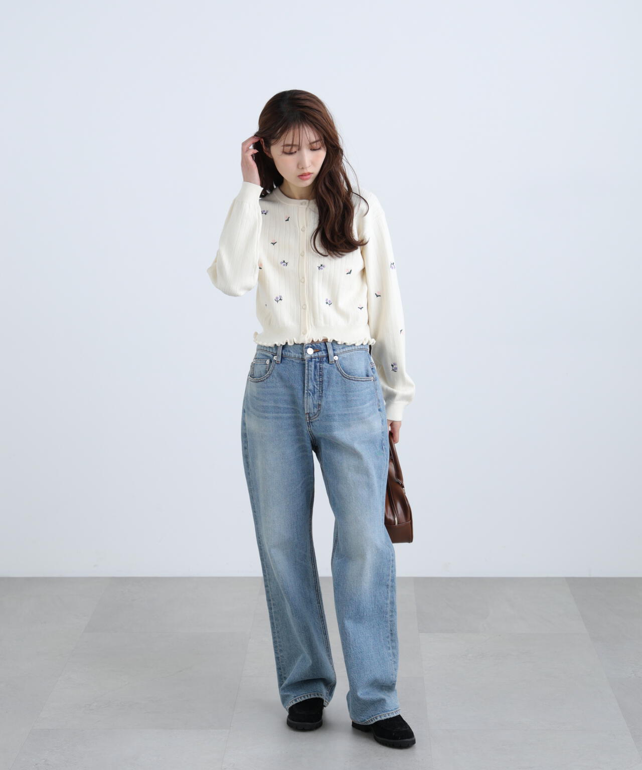 162cm 着用サイズ:FR