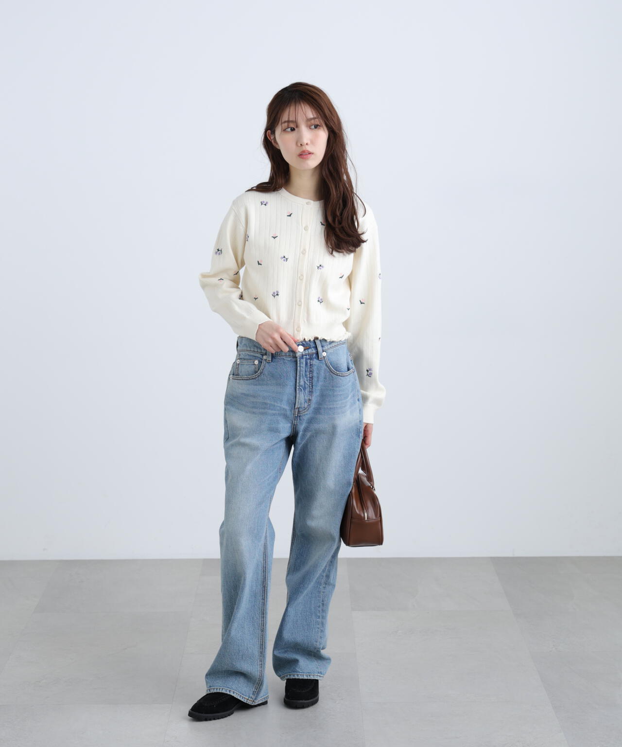 162cm 着用サイズ:FR