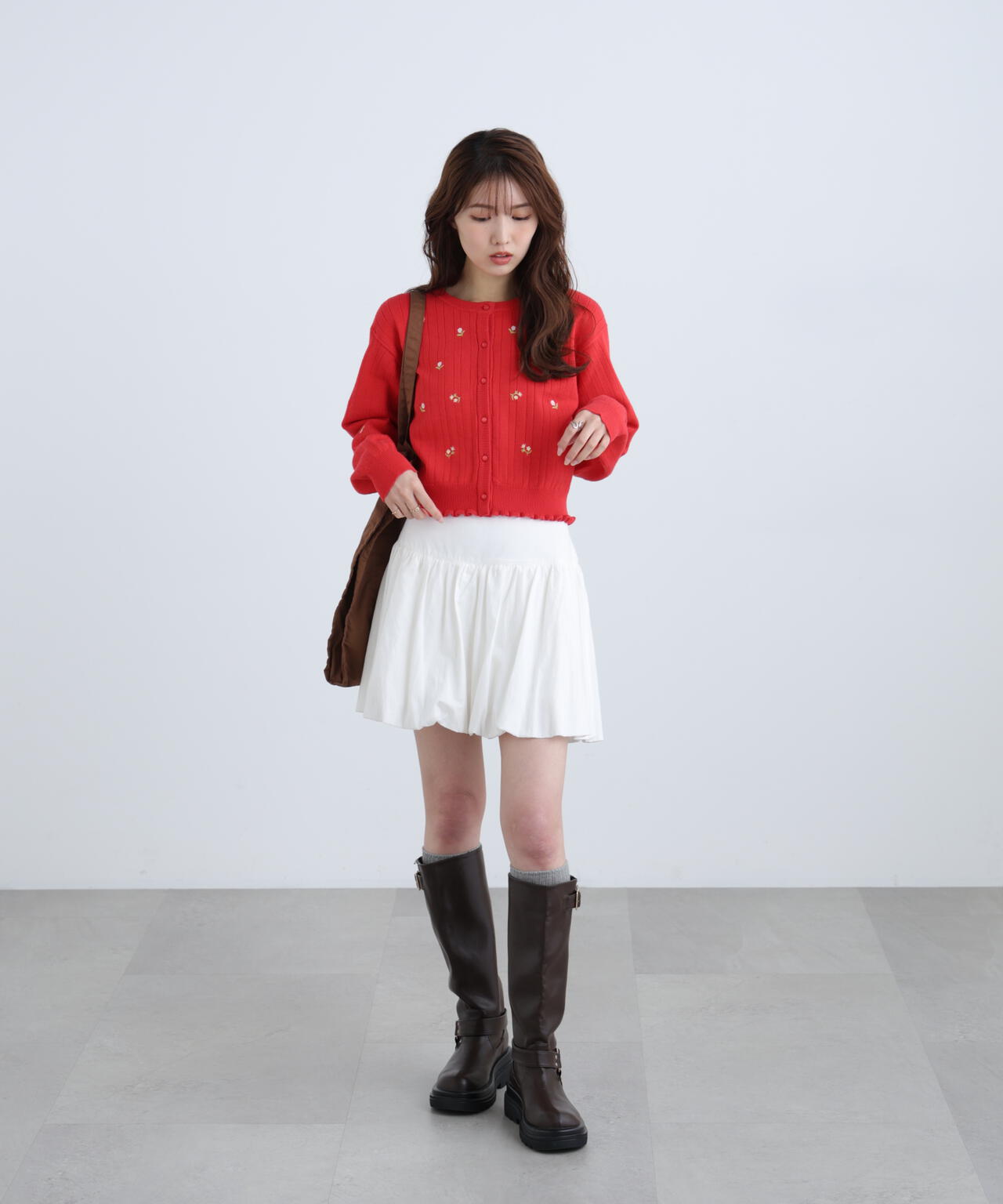 162cm 着用サイズ:FR