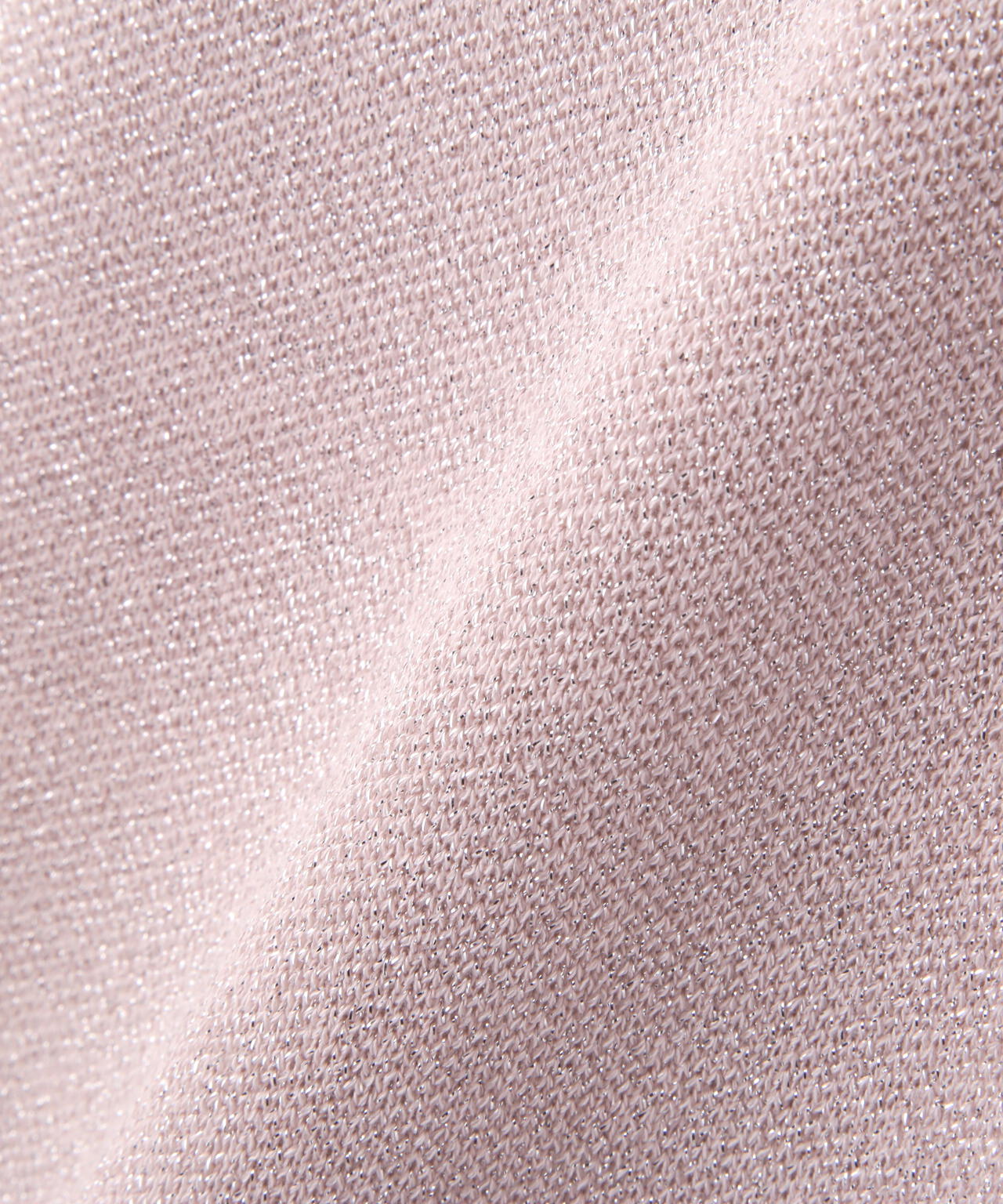 〈MFM〉エンブレムボタンラメカーディガン