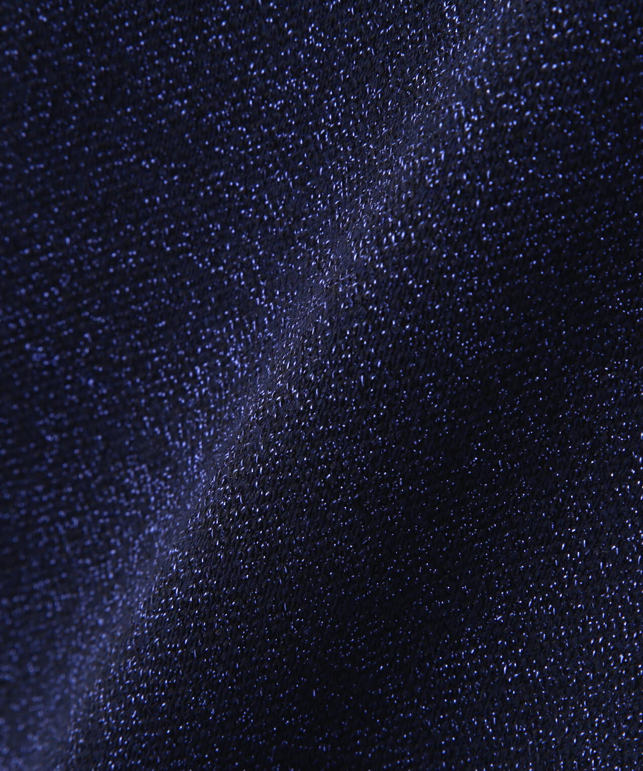 〈MFM〉エンブレムボタンラメカーディガン